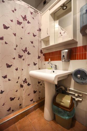 Koupelna v ubytování Hostel 42