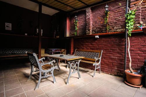 Posezení v ubytování Hostel 42