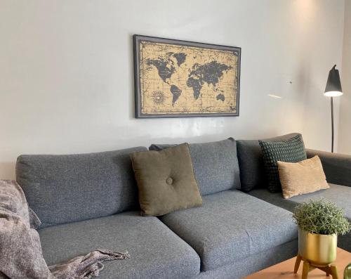 Zona de estar de Appartement les pieds dans l'eau WELCOME STAY