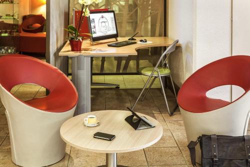 ibis Auchにあるシーティングエリア
