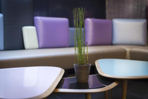 Posezení v ubytování Le Bon Hôtel