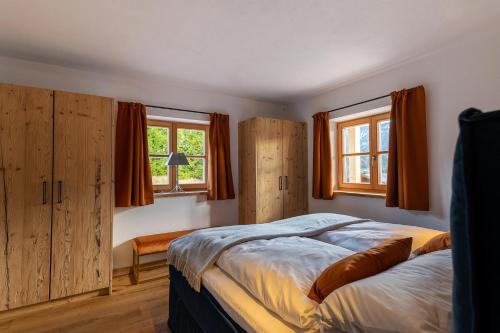 Postel nebo postele na pokoji v ubytování Chalet Viol