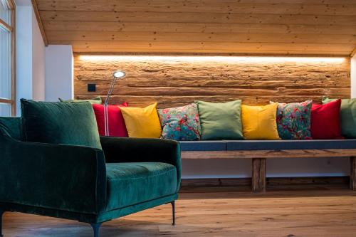 Posezení v ubytování Chalet Viol