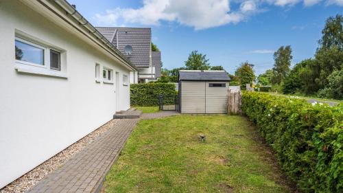 Ein Garten an der Unterkunft Käpt'n Kalle Ferienwohnungen
