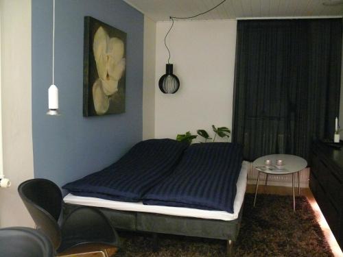 Postel nebo postele na pokoji v ubytování Holiday Home Fredensvang