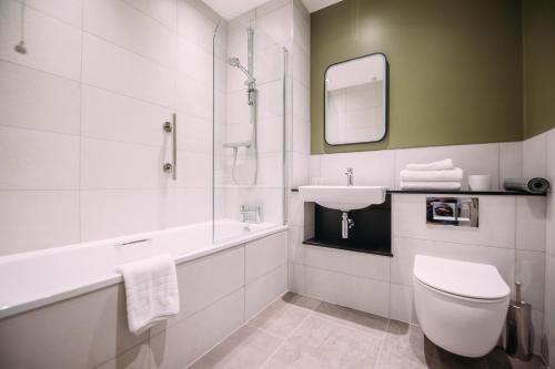 Koupelna v ubytování Cordia Serviced Apartments - Free on-site parking