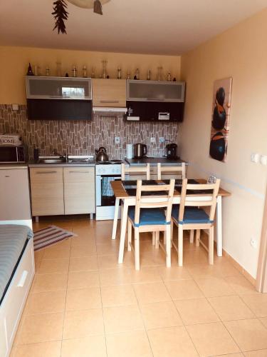 Cuina o zona de cuina de Apartmán Corvin