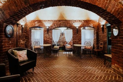 Гостиная зона в Piena muiža - Berghof Hotel & SPA