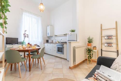 Kuchyň nebo kuchyňský kout v ubytování Craft-nel cuore di Siena