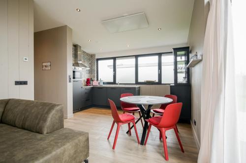 Χώρος καθιστικού στο Vakantiehuis Zonnig Zuid - Julianadorp aan Zee