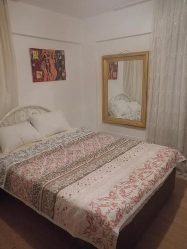 Postel nebo postele na pokoji v ubytování Kenyy home