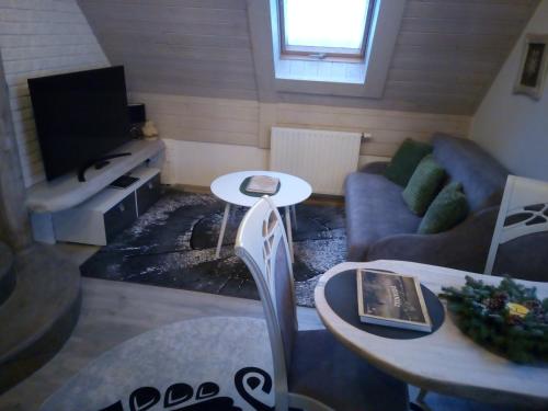 Μια τηλεόραση ή/και κέντρο ψυχαγωγίας στο Apartament u Busiów - okolice Zakopanego