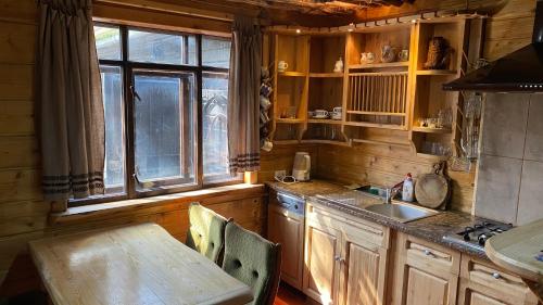 Dapur atau dapur kecil di Kempings Videnieki