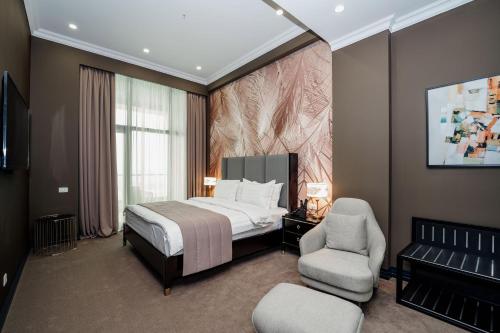 Voodi või voodid majutusasutuse Hills Resort Hotel toas