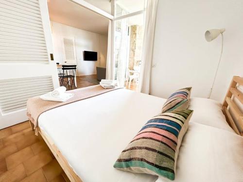 Posteľ alebo postele v izbe v ubytovaní Apartamento con piscina en Platja d'Aro