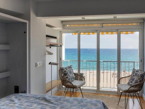 Estudio con vistas increíbles al mar