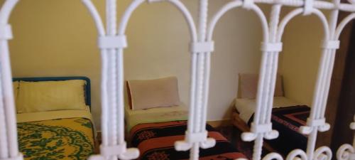 Postel nebo postele na pokoji v ubytování Gîte Assafar