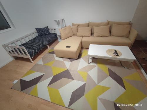 Posezení v ubytování Royal Apartments Varna