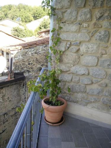 Μπαλκόνι ή βεράντα στο Casa Torre con terrazza panoramica