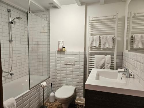 Koupelna v ubytování Eyckenmolen B&B
