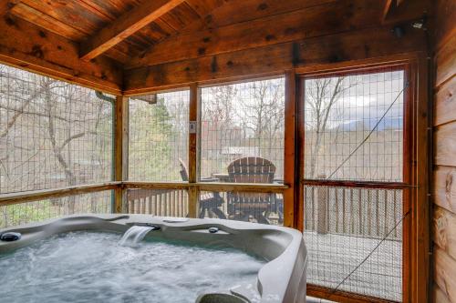 Smoky Mountains Cabin w/ Hot Tub, Deck & Views! photo 10