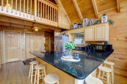 Smoky Mountains Cabin w/ Hot Tub, Deck & Views! photo 15