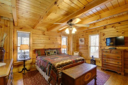 Smoky Mountains Cabin w/ Hot Tub, Deck & Views! photo 19
