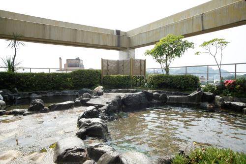 道後温泉 花ゆづきにある庭