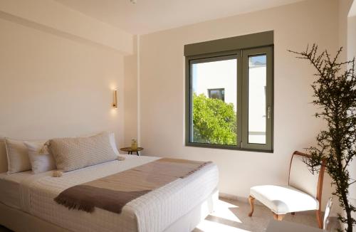 Ένα ή περισσότερα κρεβάτια σε δωμάτιο στο Arbora Olea Luxury Resort