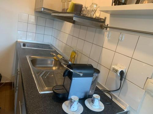 Η κουζίνα ή μικρή κουζίνα στο Cozy Appartment near Paris - Donizetti