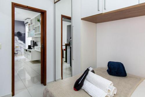 Ванная комната в Ondas de Verão - Copacabana, Aconchego e Luxo