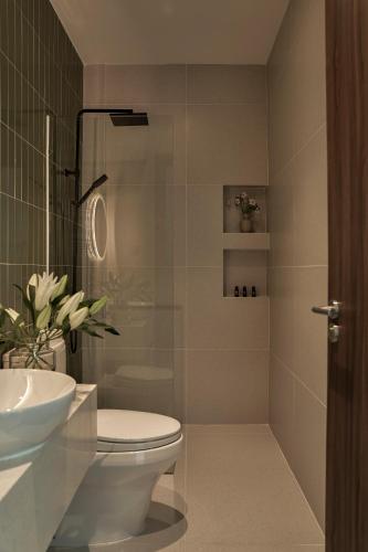 Ένα μπάνιο στο RUBENS BOUTIQUE HOTEL