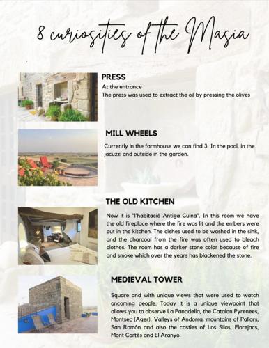 Φωτογραφία από το άλμπουμ του Masia de Queralt Luxury Casa Rural Spa y Vistas σε Concabella