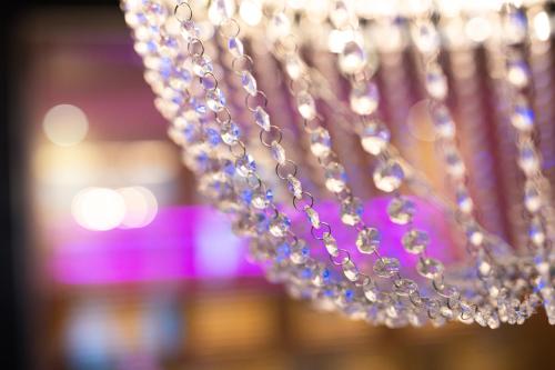 a close up of a chain of beads at Wellness Aparthotel "Lechlife" incl Pool - 400m zum LIFT in Reutte