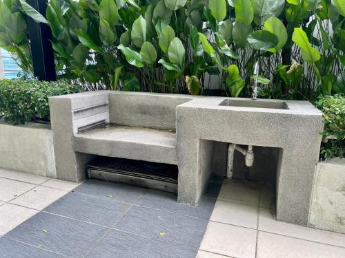 Κήπος έξω από το Cozy Studio Sk 1 Residence for 4 pax UPM Mines Serdang