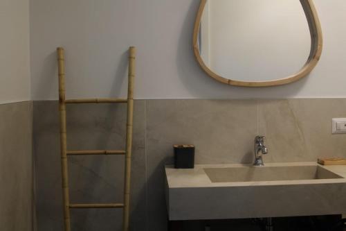 Koupelna v ubytování B&B Gasper
