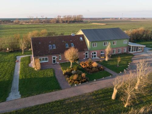 ノルトシュトラントにあるNordseehof Fuhlehoernの大家の空中