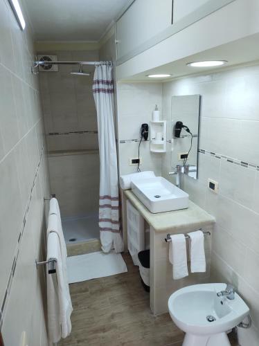 A bathroom at CERSETO 2