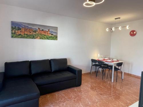 Posezení v ubytování Beach Apartment Artigas