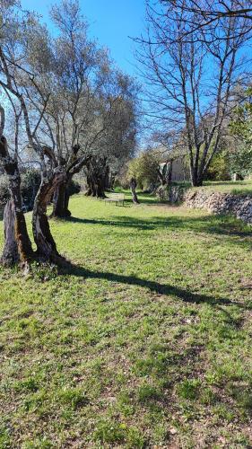 Taman di luar Le Mas Mélusine