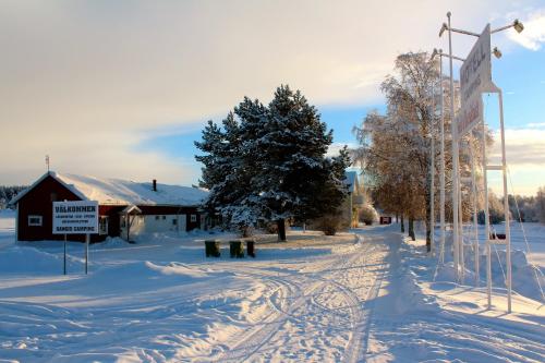 Sangis Motell och Camping durante l'inverno