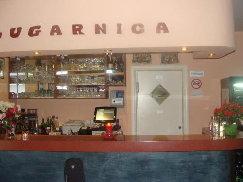 a bar with a sign that reads argentina at Lugarnica in Zagreb