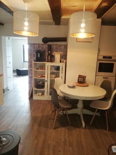 Dapur atau dapur kecil di Strandhaus