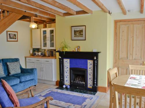 A seating area at Swallows Barn