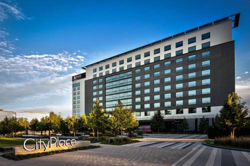 a rendering of a city place hotel at Houston CityPlace Marriott at Springwoods Village in The Woodlands