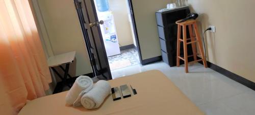 Postel nebo postele na pokoji v ubytování Havenly Guesthouse And Body Massage Spa