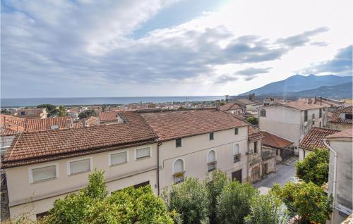 a view of a city with buildings at Casa Cristina in Policastro Bussentino