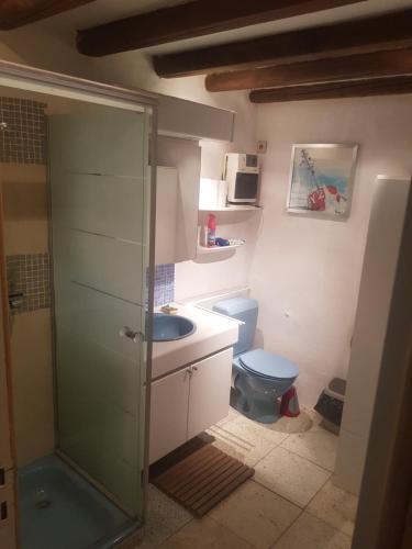 Koupelna v ubytování Appartneuville