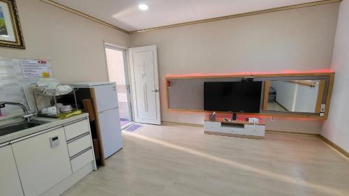 Una cocina o zona de cocina en RG Pension
