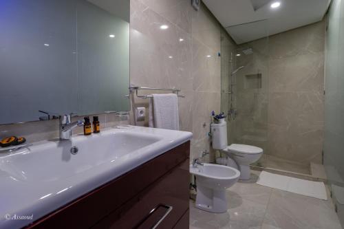 Koupelna v ubytování Hôtel ZIRYAB